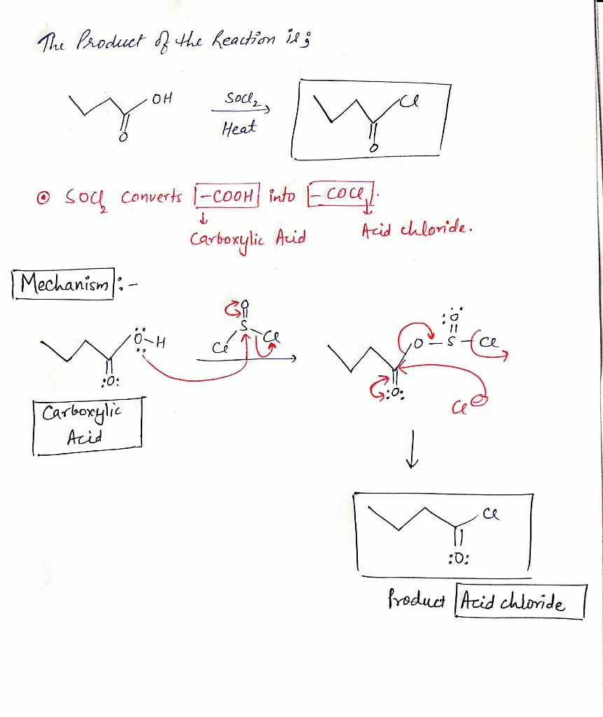 Draw the organic product of the reaction shown.
Draw the organic product of the reaction shown. Select Draw Rings More Erase SOCI2 heat